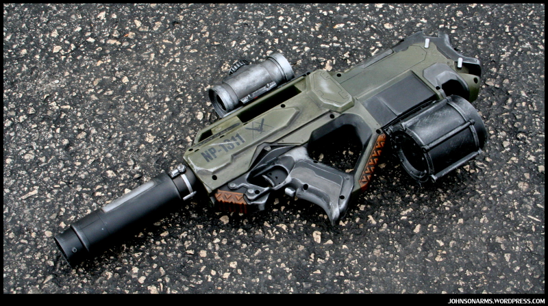 Illustration for article titled These Amazing Video Game Guns Actually Fire